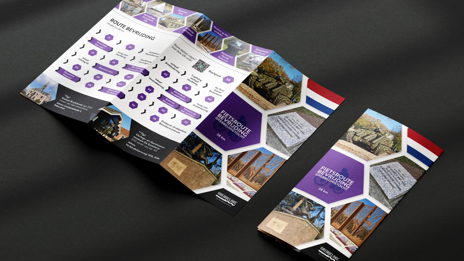 Visual-Fietsroutefolder